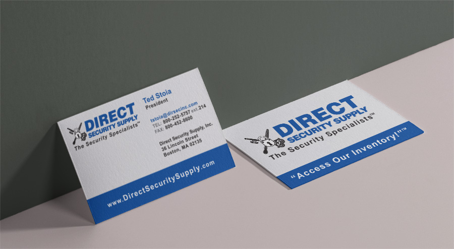 Direct Security Business Cards