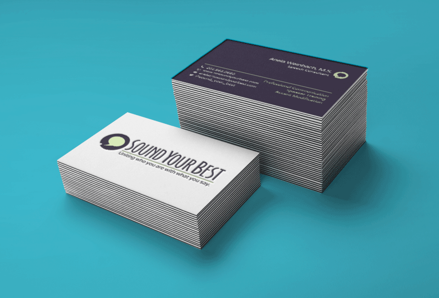 Sound Your Best Business Cards