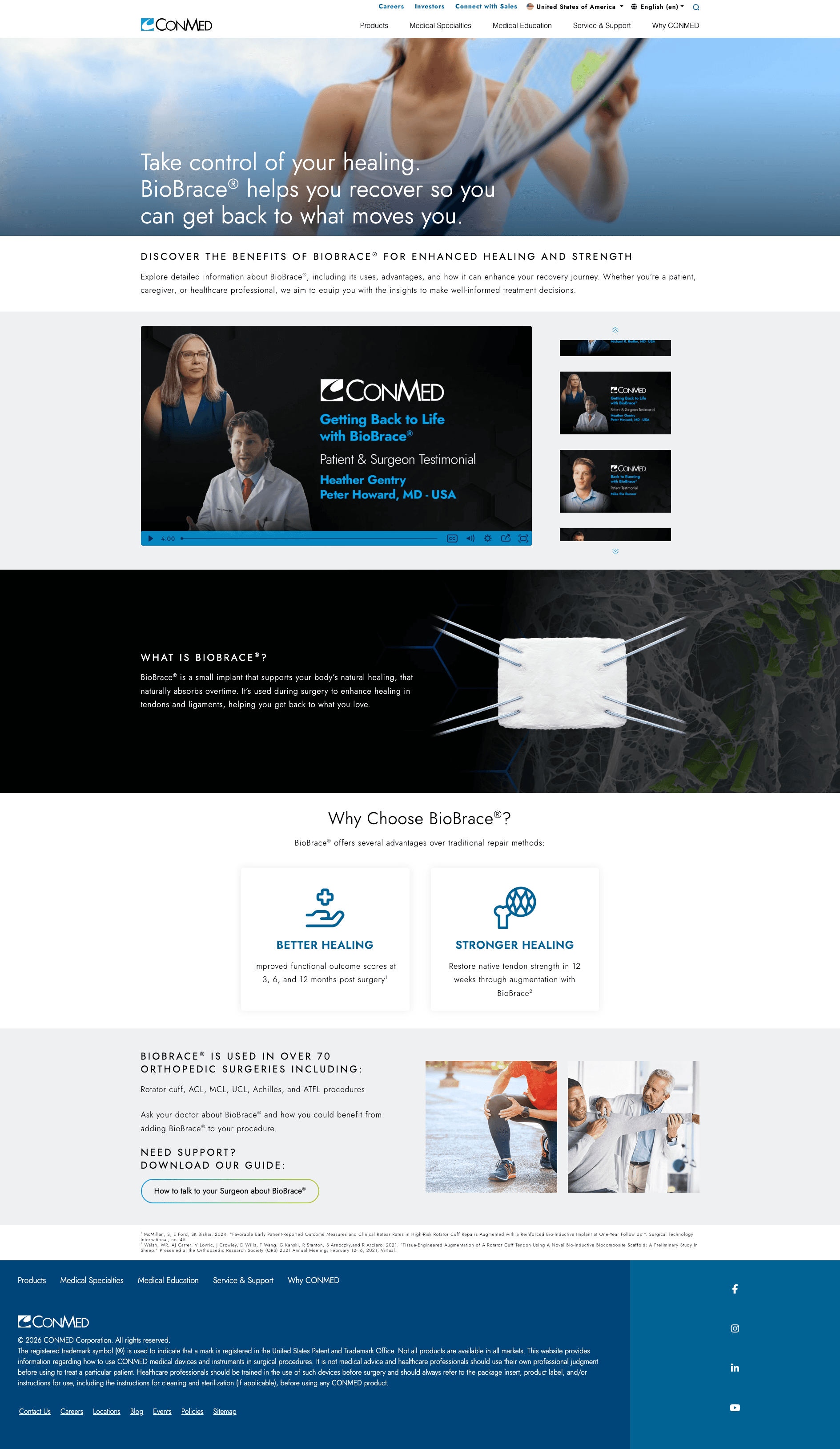 BioBraceRC for Patients screenshot.